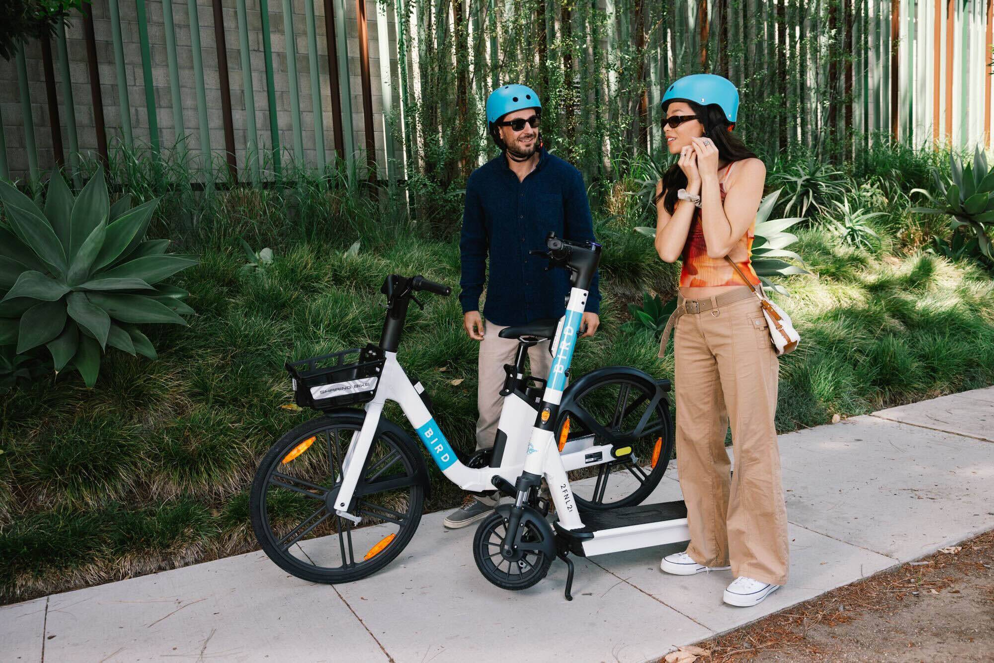 Bird operations partner loading scooters for deployment